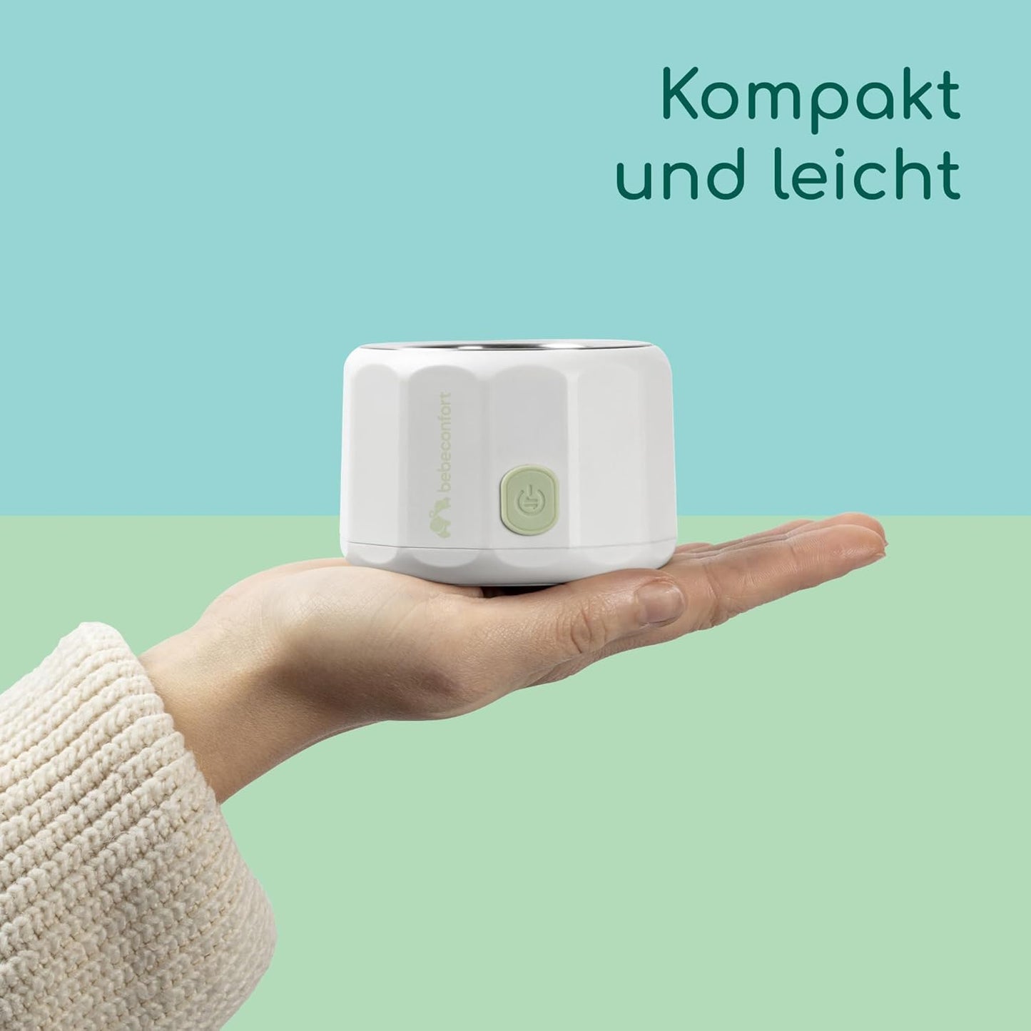 Digitaler Kompaktflaschenwärmer, Elektrischer tragbarer Flaschenwärmer