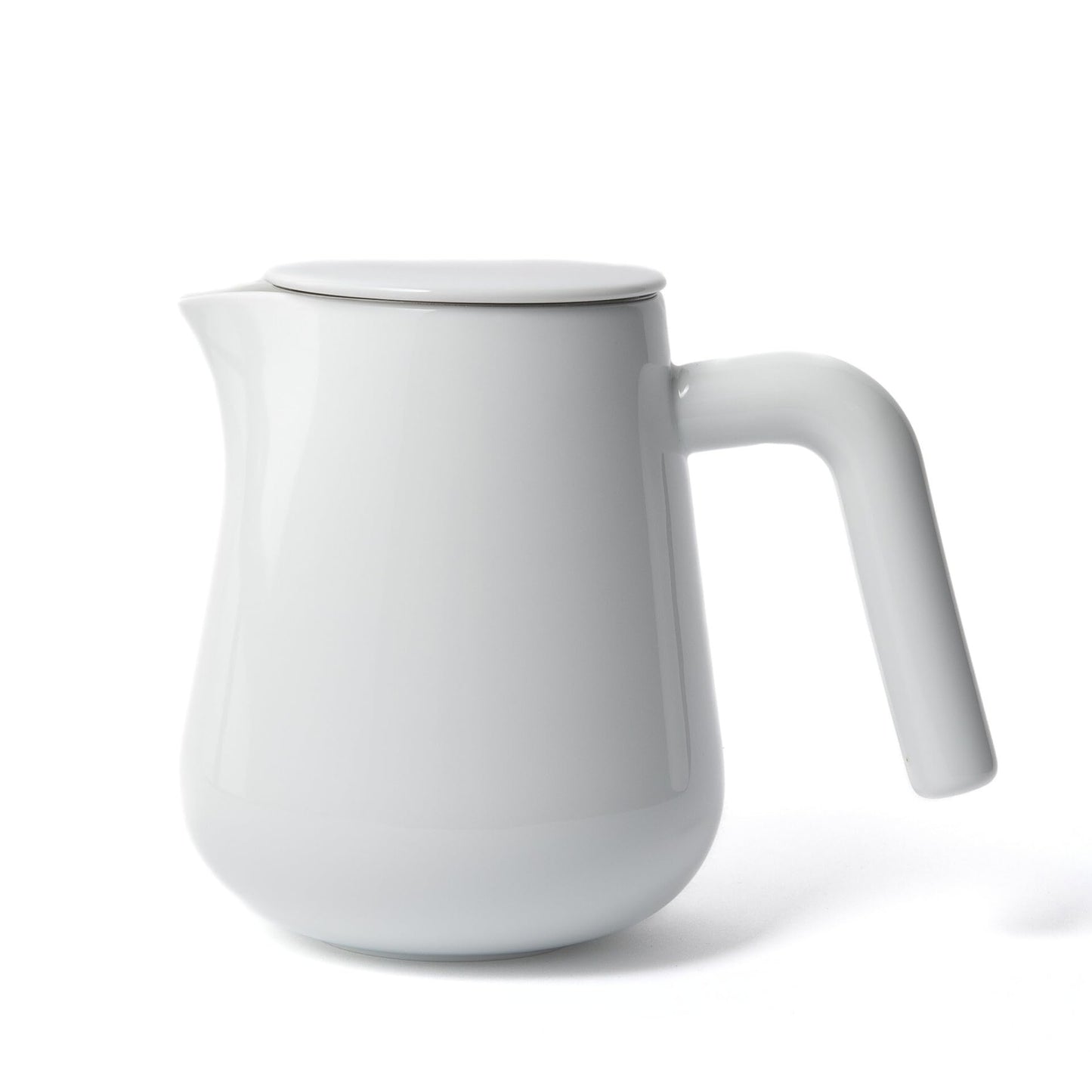 Porzellan Kaffeekanne mit Edelstahlfilter 0,8L, Pure White 0,8 Liter