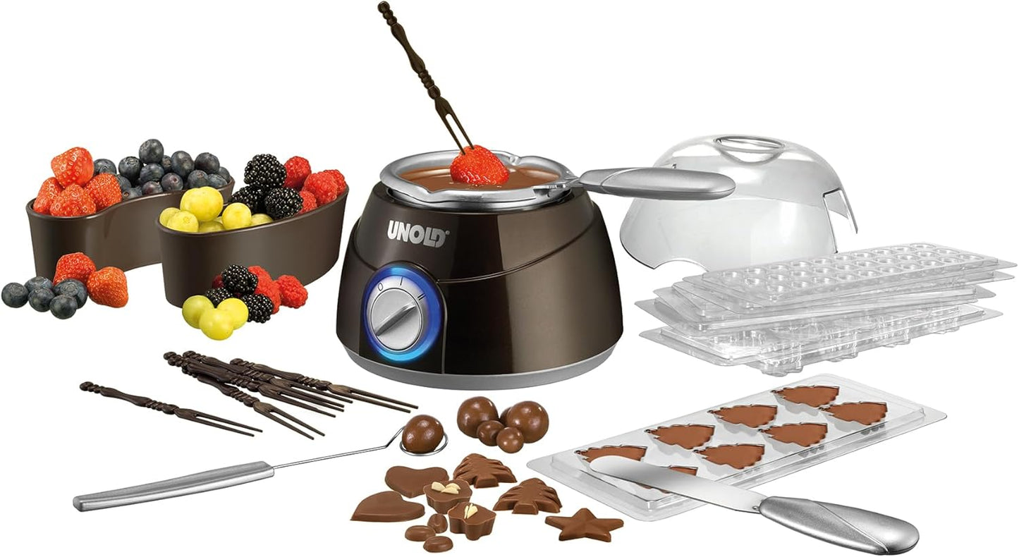 Chocolatier Schokobrunnen mit Giessformen, 48667