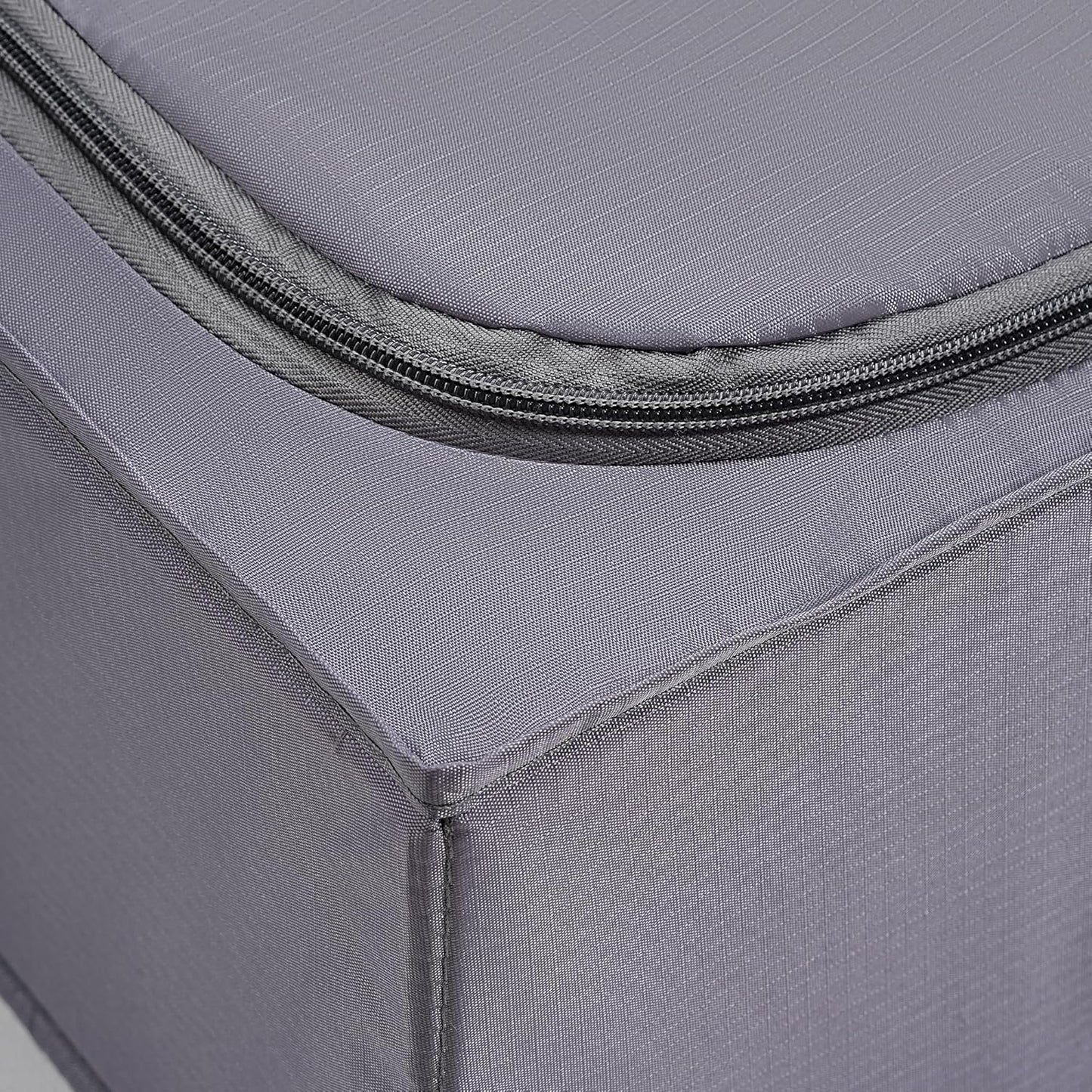 8-teiliges Unterbett Aufbewahrungsbox-Set, 70x42x18 cm, Dunkelgrau Groß 8er-Pack