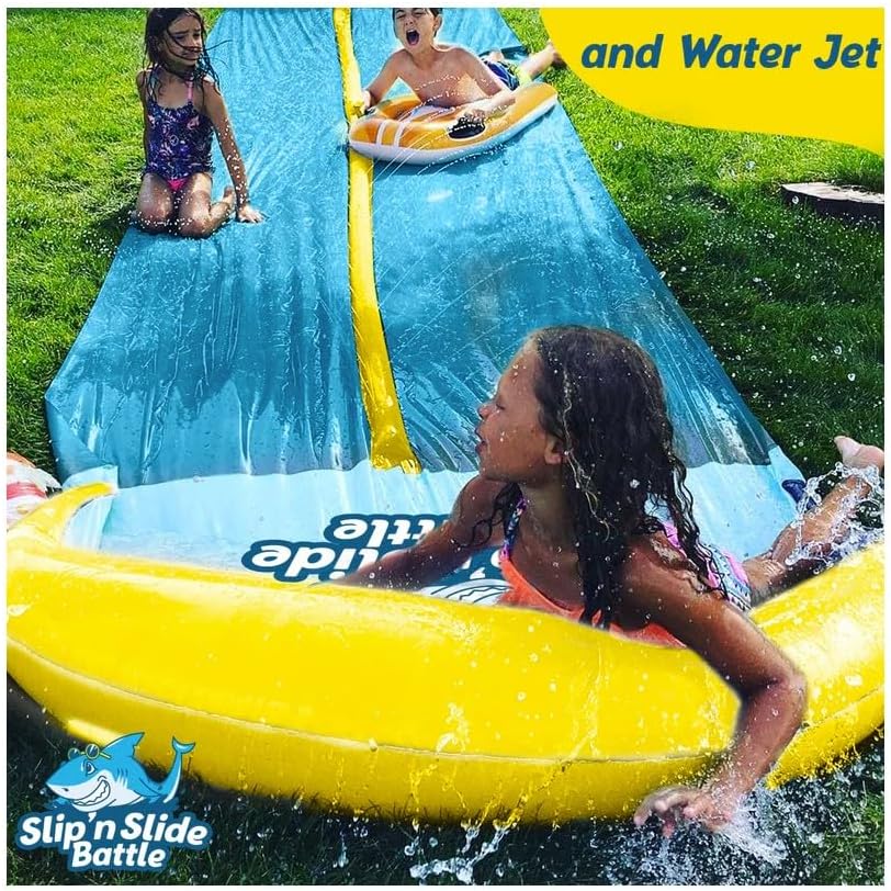 Zweibahn-Rutschmatte, 1 Slip'n Slide