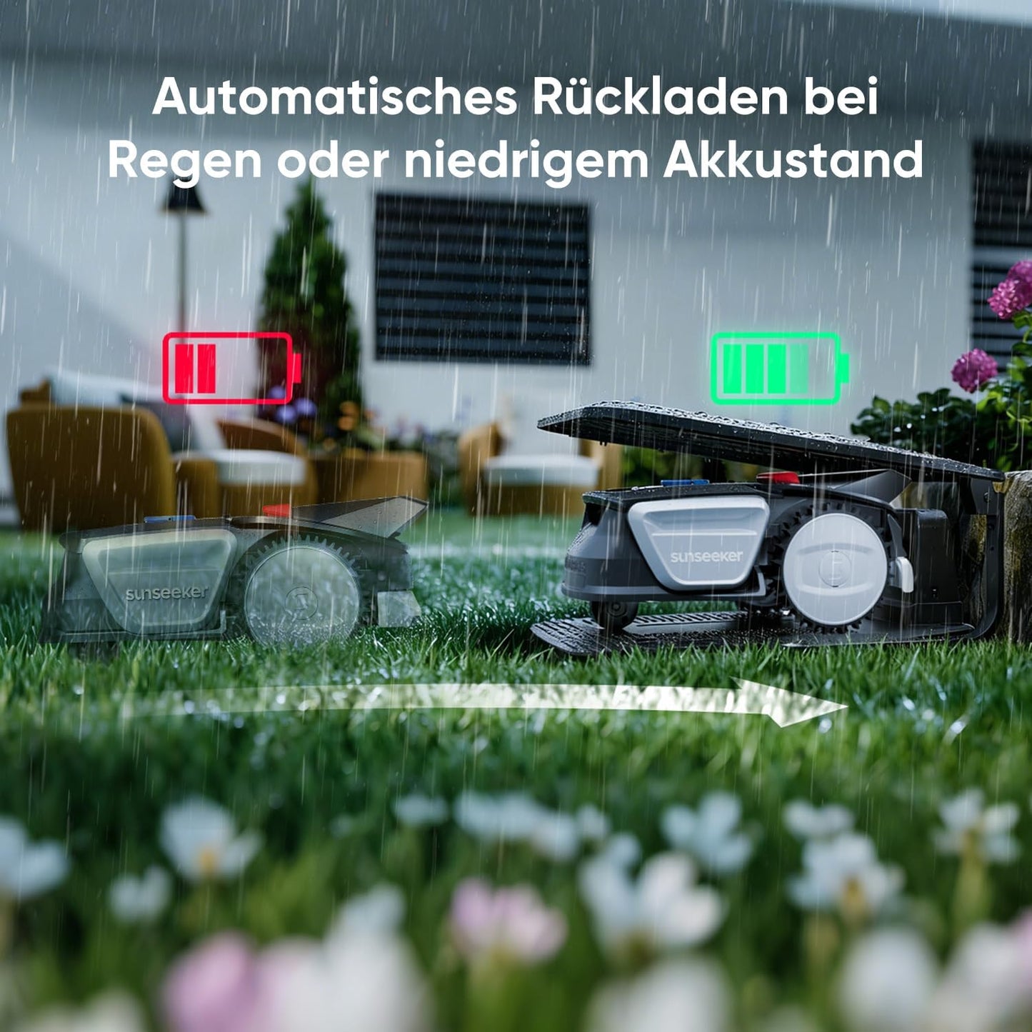 Mähroboter V1 mit Garage