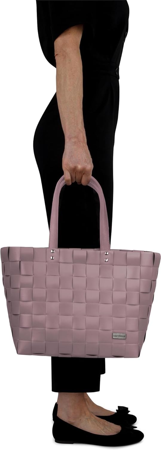 Grosse Einkaufstasche mit Henkel (20 L), Rose One Size