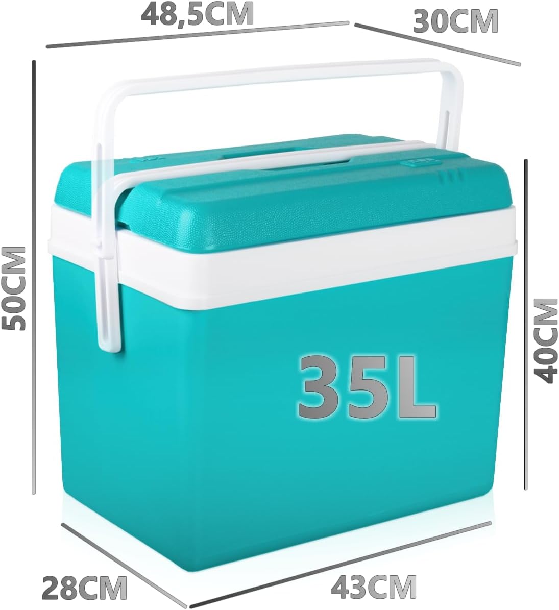 Kühlbox, Kühlbox 35L TÜRKIS