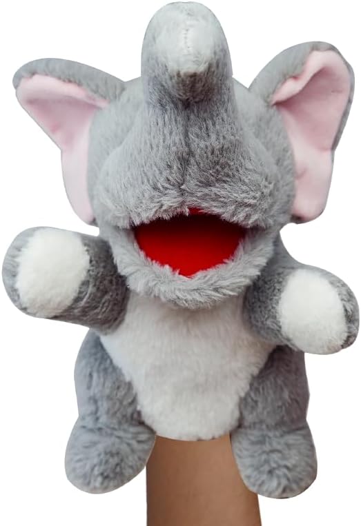 Tierhandpuppe für Kinder, Elefant
