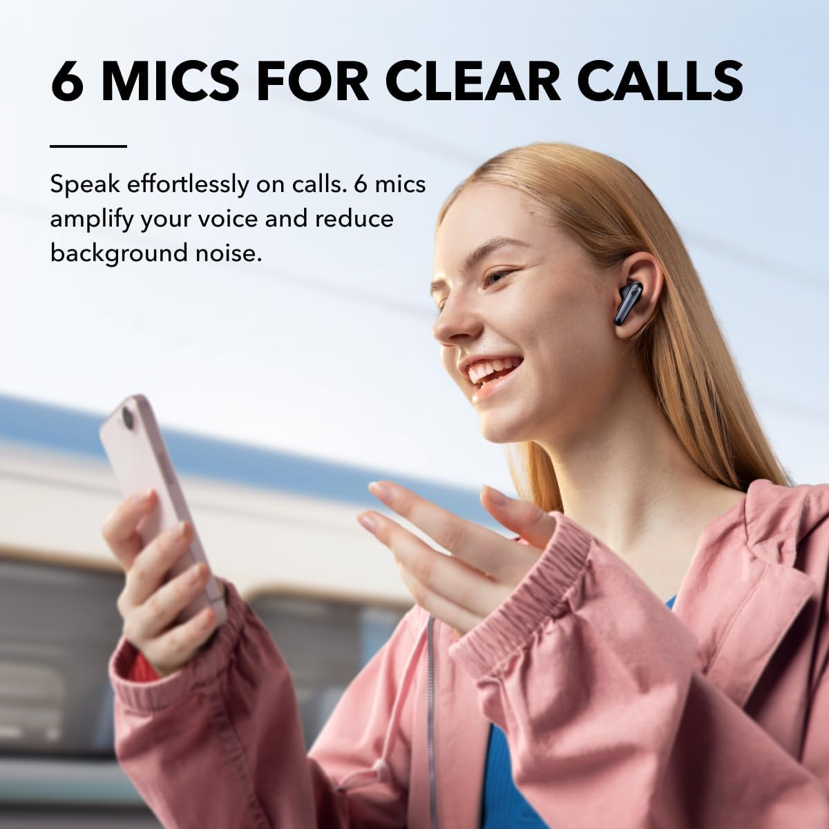 Liberty 4 NC Bluetooth-Kopfhörer mit Noise Cancelling, Schwarz
