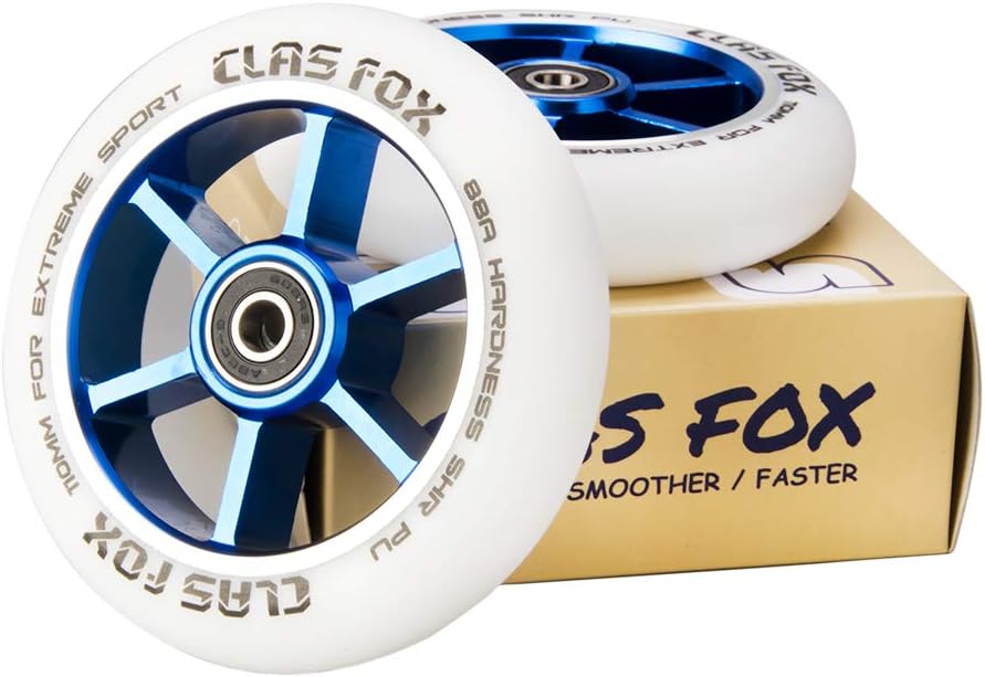 2 Stück Pro Stunt Scooter Rollen, Blau