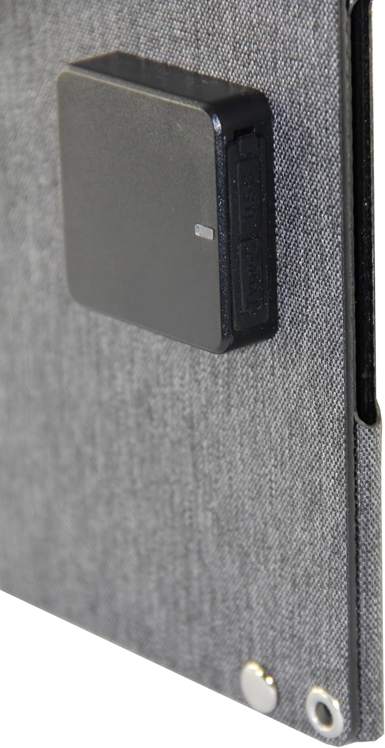 Tragbares Solarladegerät 10 W mit USB-A/USB-C Ausgängen