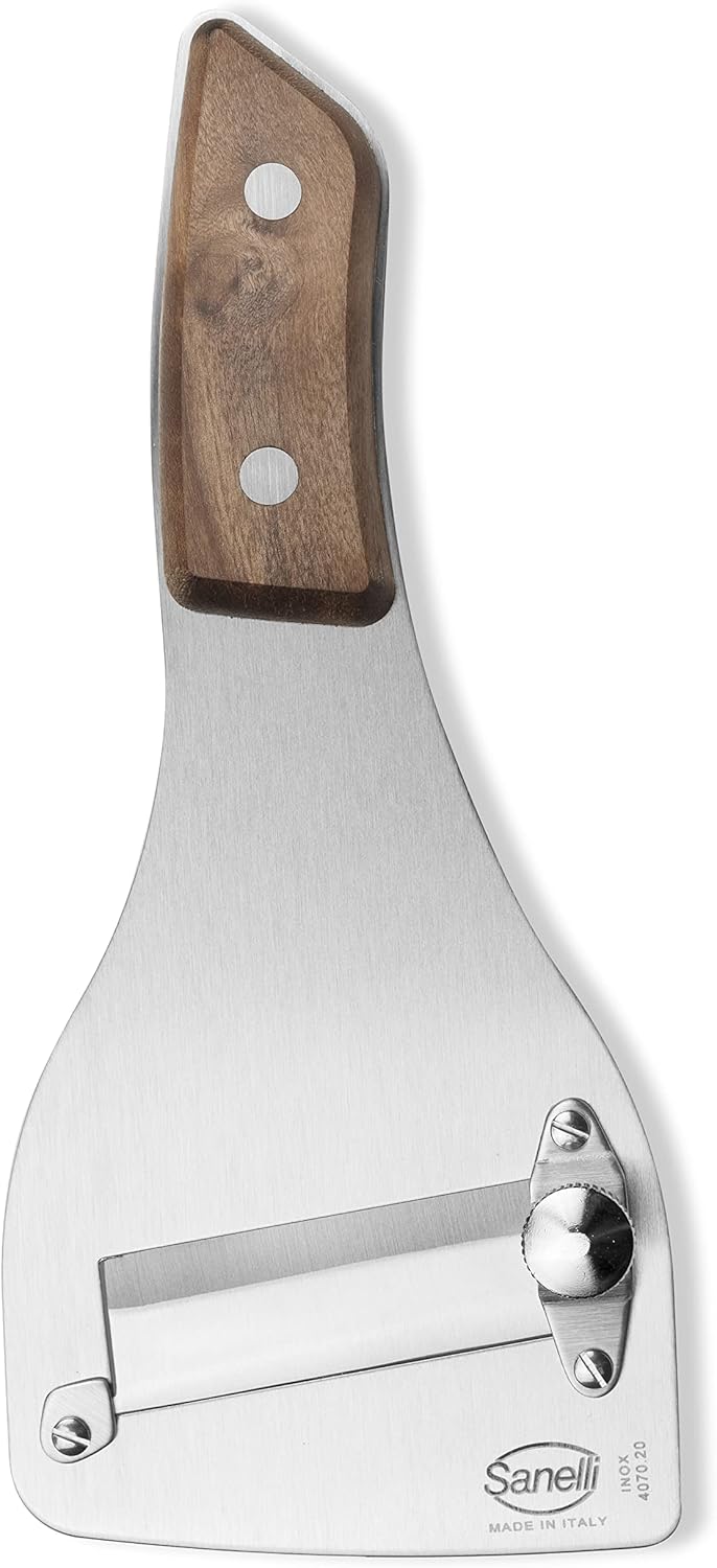 Trüffelschneider mit Holzgriff & Schneidregler