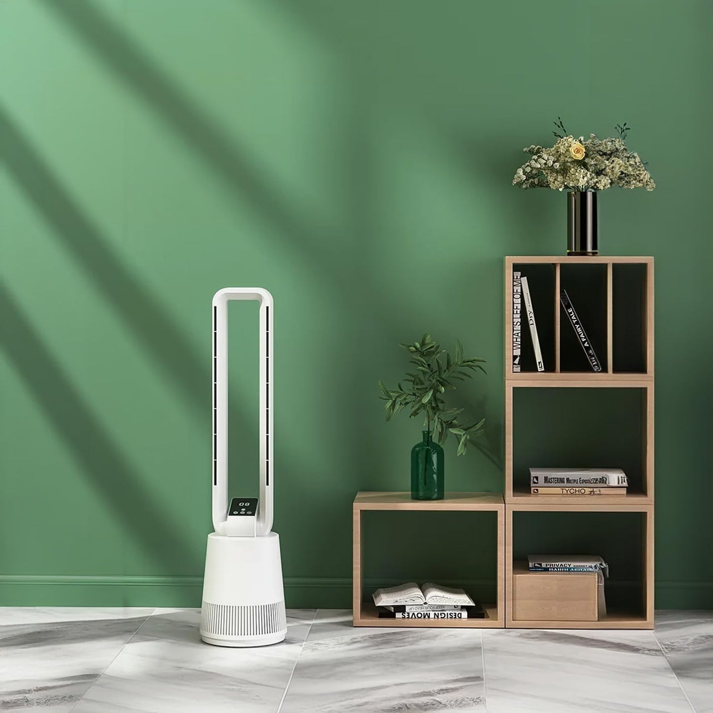 Leiser Turmventilator mit Fernbedienung und Timer