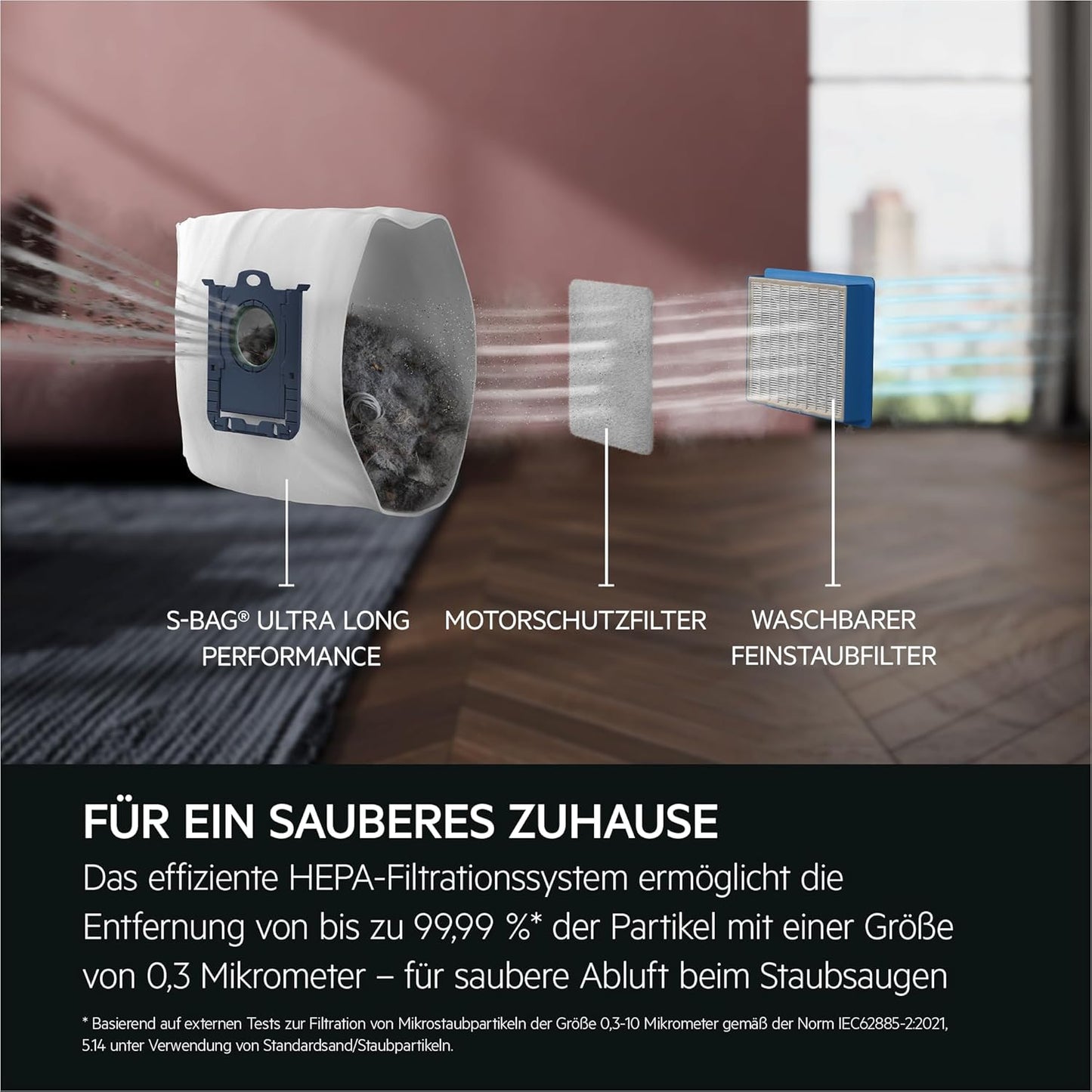 Animal 8000 Tierhaar-Staubsauger AB81A2DG mit HEPA-Filtration, AB81A2DG