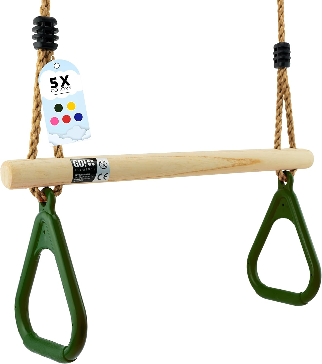 Trapezschaukel, Grün