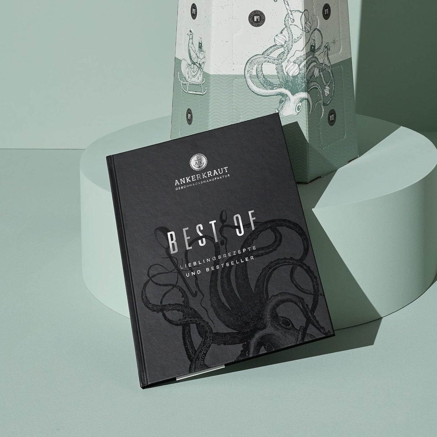 Best Of Adventskalender 2025 mit Gewürzen & Kochbuch, Best Of
