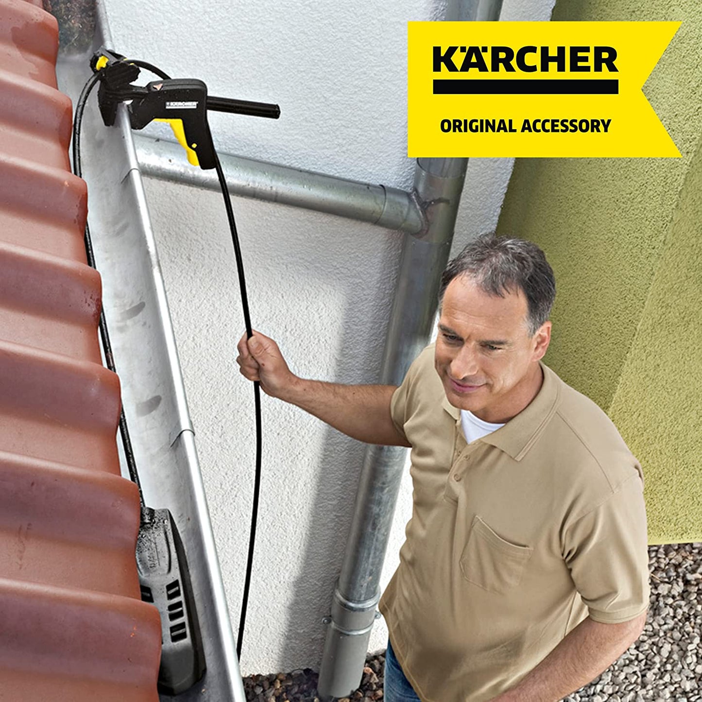 Dachrinnen- / Rohrreinigungsset, Einzelbett