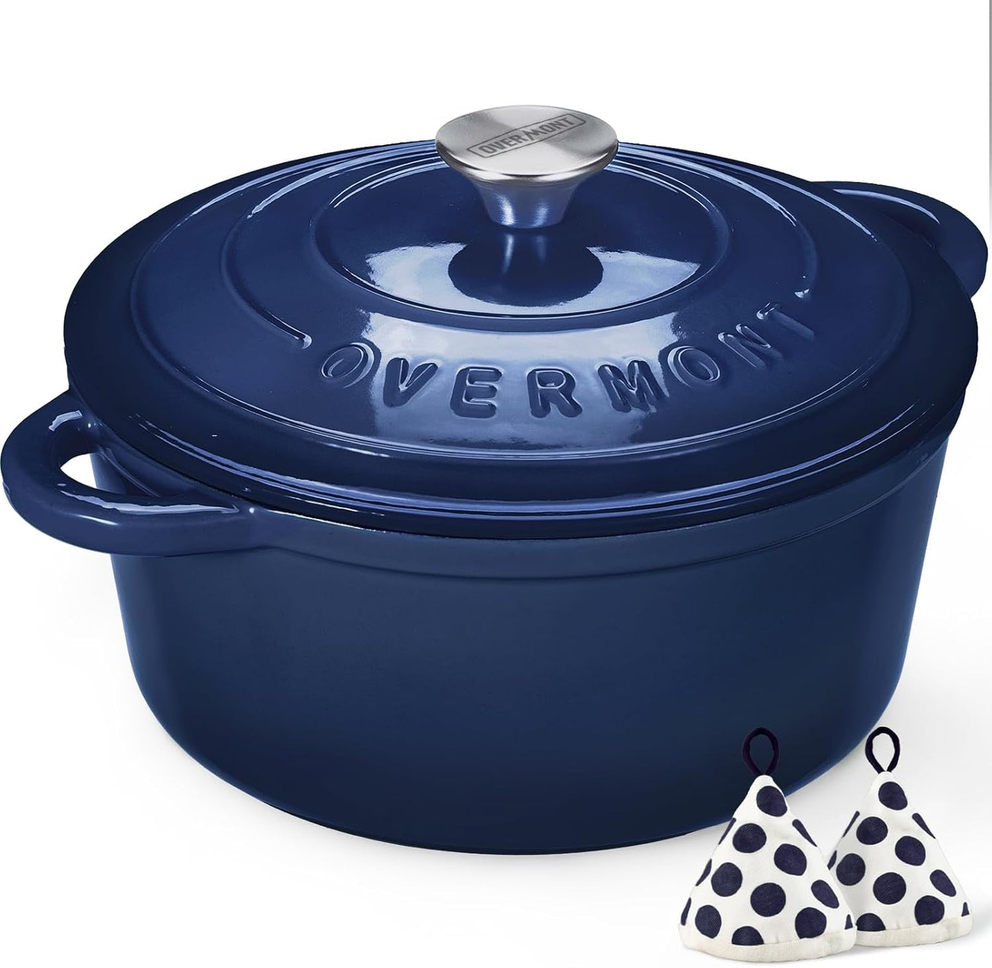 Schmortopf mit Deckel, 26cm-5.2L Deep Indigo