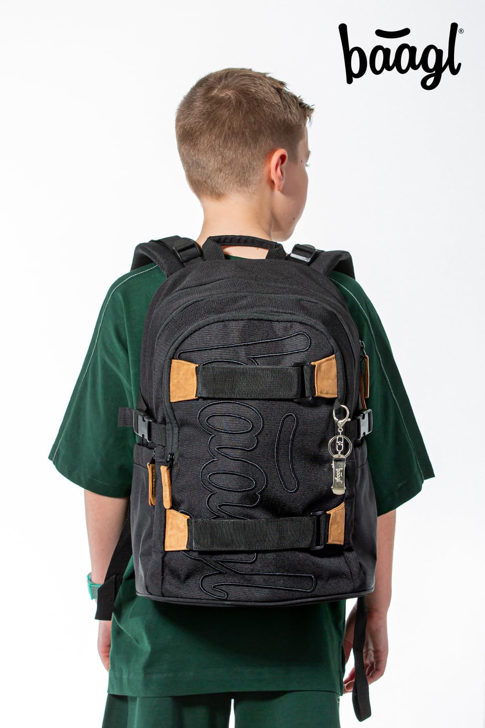 3-teiliges Schulrucksack-Set, Darkness