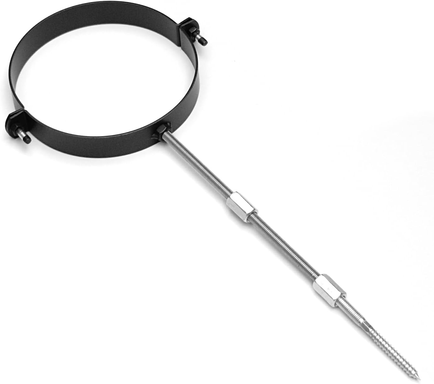 Rohrschelle, 150 mm, Schwarz