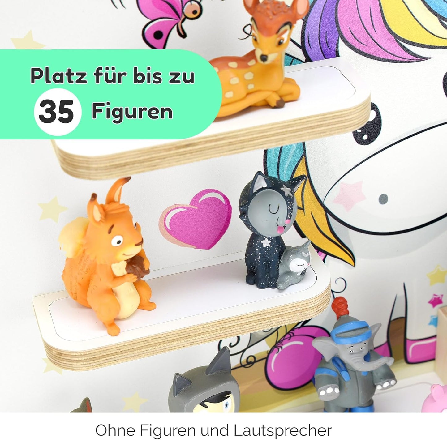 Tonie Regal Pony mit Tonieboxhalterung, Medium Pony