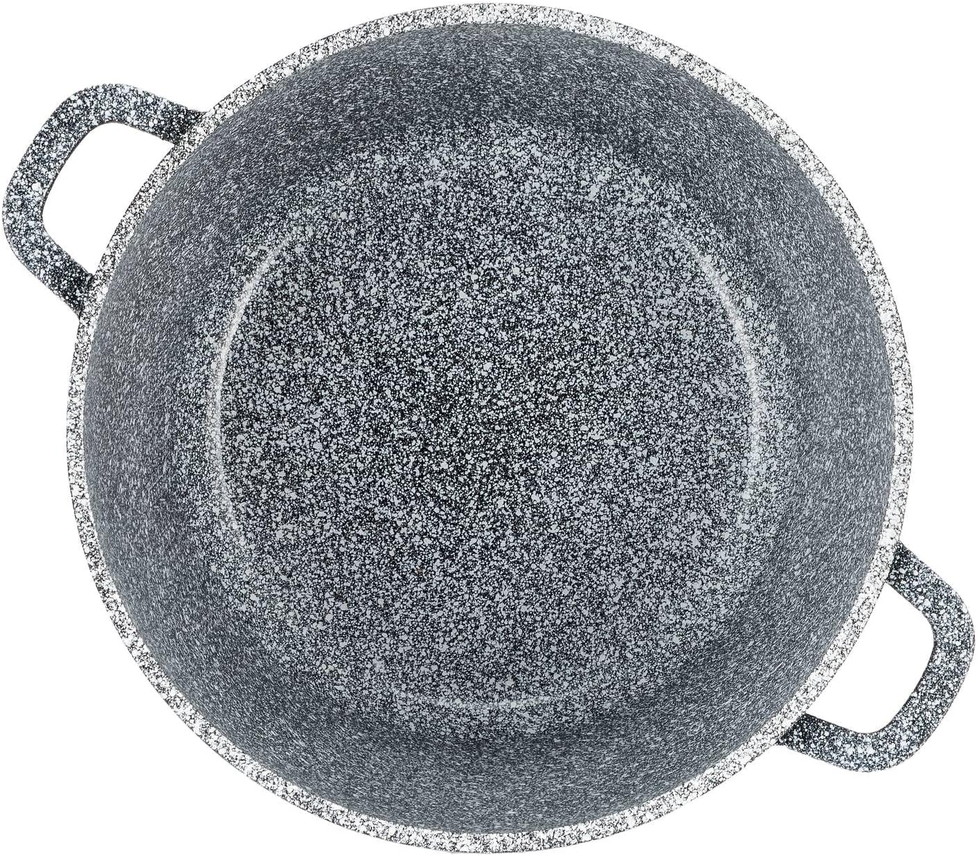 Suppentopf mit Antihaftbeschichtung, Grau 6,5L Ø 24 cm