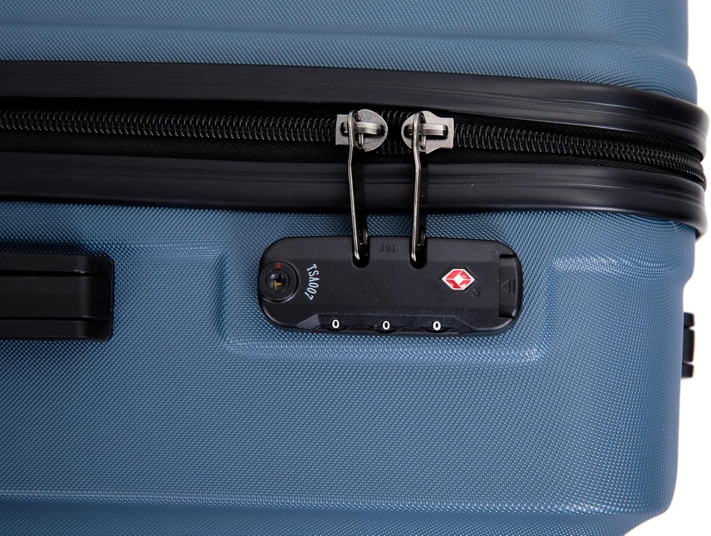 3-teiliges Hartschalen-Kofferset, Blau