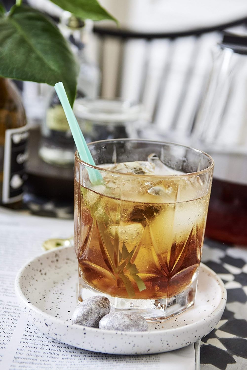 Cold Brew Kaffee-Karaffe mit Edelstahlfilter