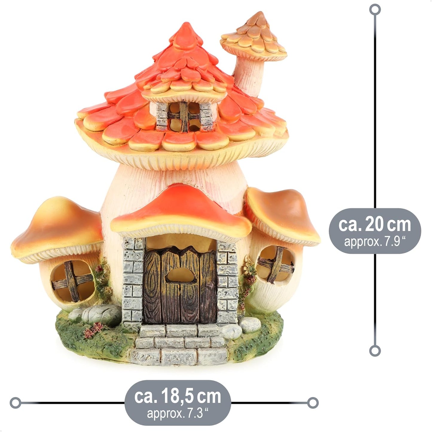 Pilzhaus mit LED Beleuchtung und Timer, Pilz