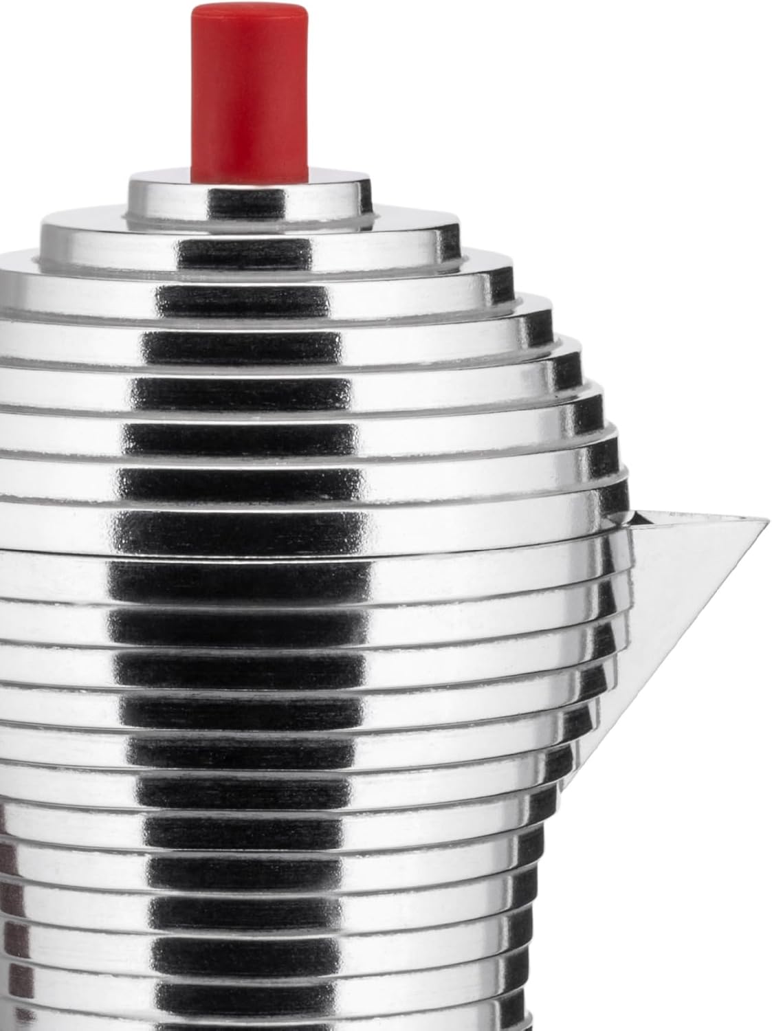 Kaffeekanne für 1 Tasse, Rot 7.5 x 10.5 x 13.5 cm für 1 Tasse