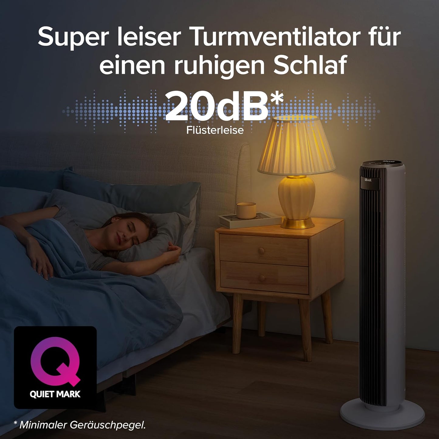 Turmventilator, 20dB + 7,9m/s + 92CM