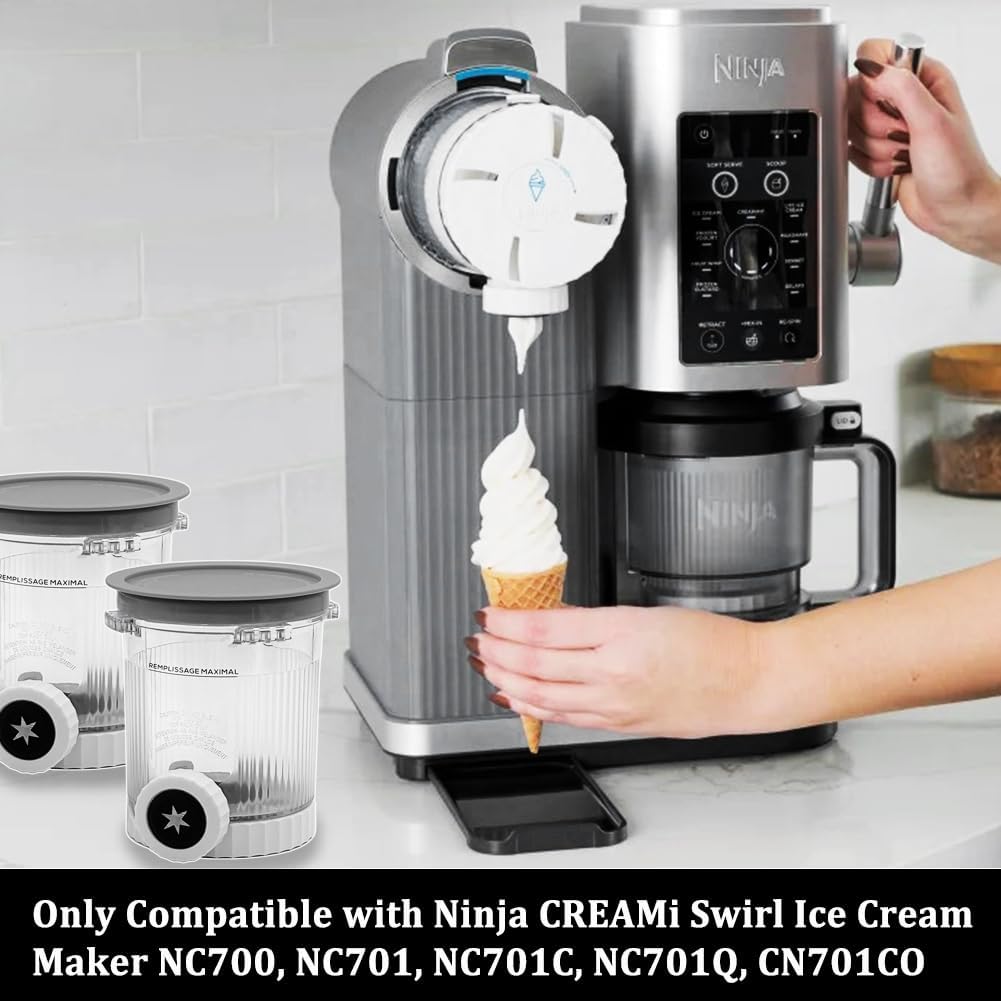 2er-Set Behälter für Ninja Swirl, 2 Stück