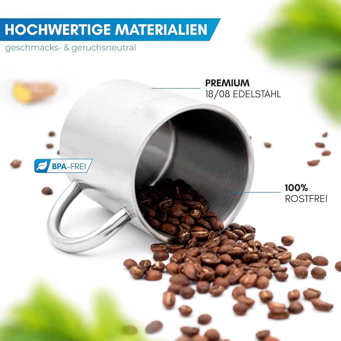 Thermobecher, Edelstahl 300.0 Milliliter
