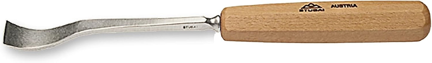 560221 Schnitzeisensatz -Set 21-teilig mit Holzschlegel und Rolltasche, Stubai-560221 Rot