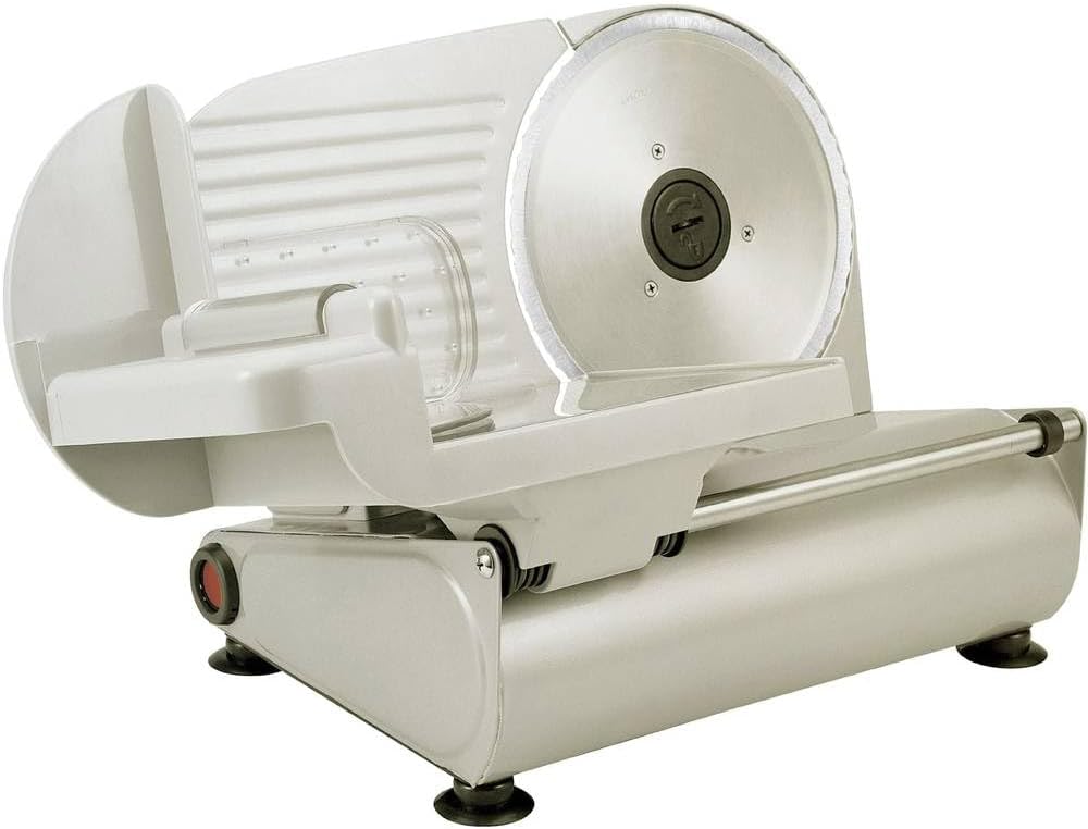 Allesschneider AS 520 mit Edelstahlmesser, Metallic-silber
