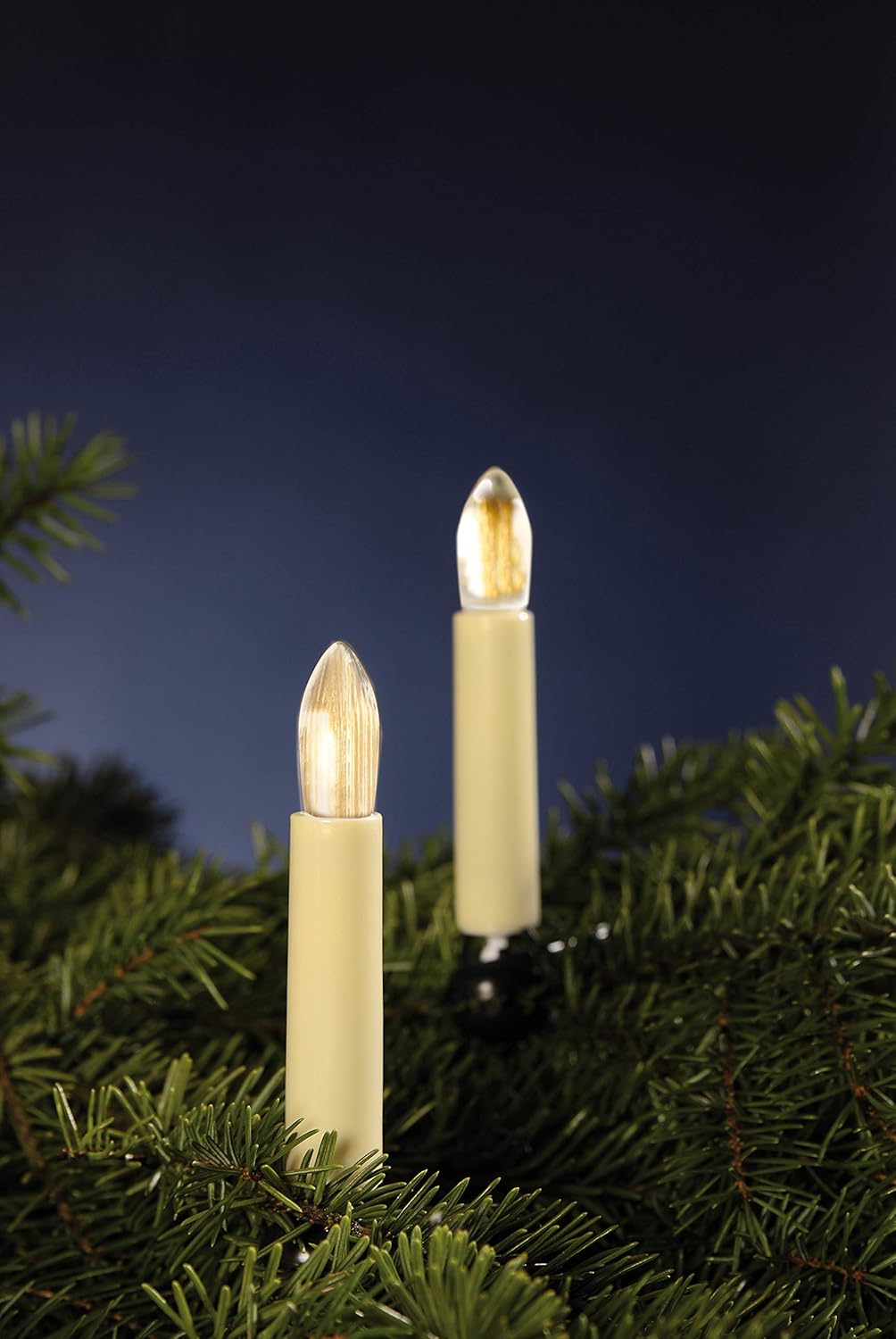Ersatzkerzen für Lichterketten & Schwibbogen, 25er E10/ 8V /3W