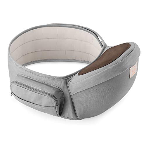 Hüftsitz für Babys, grau, grau