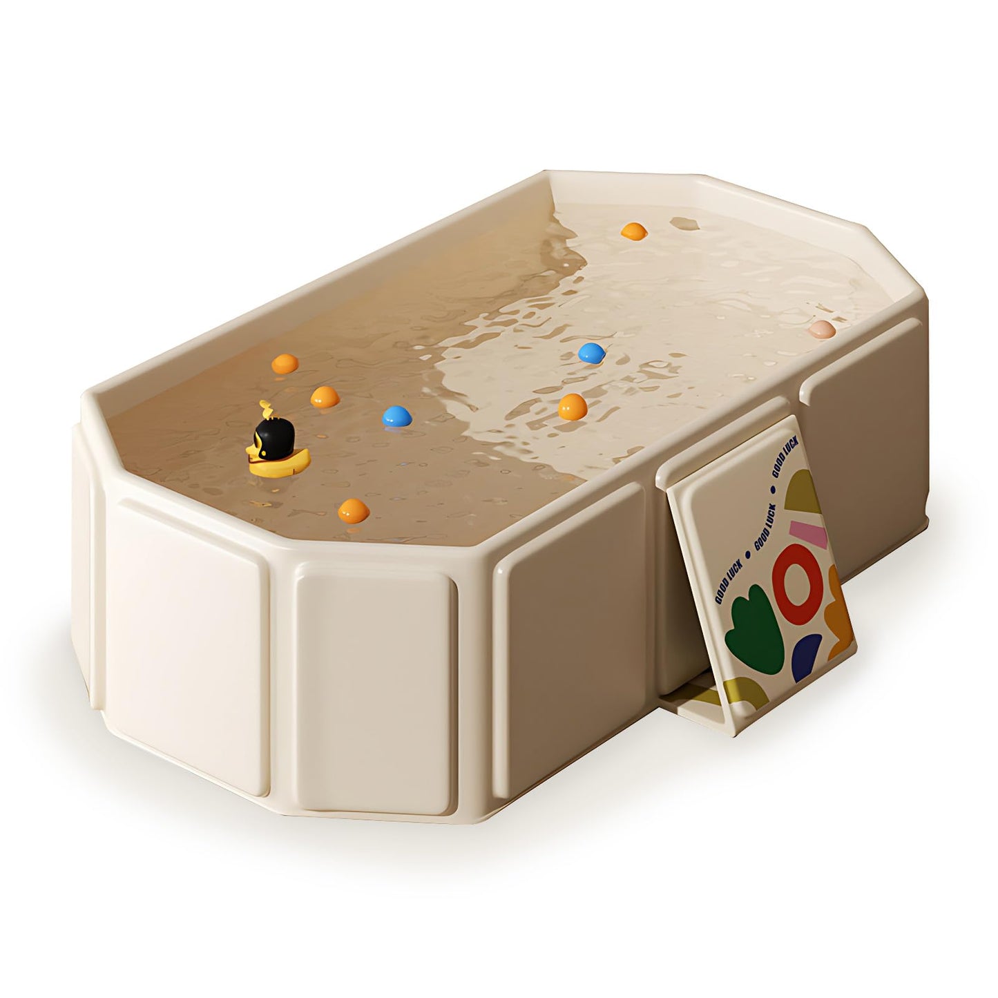 Faltbare Babybadewanne, White