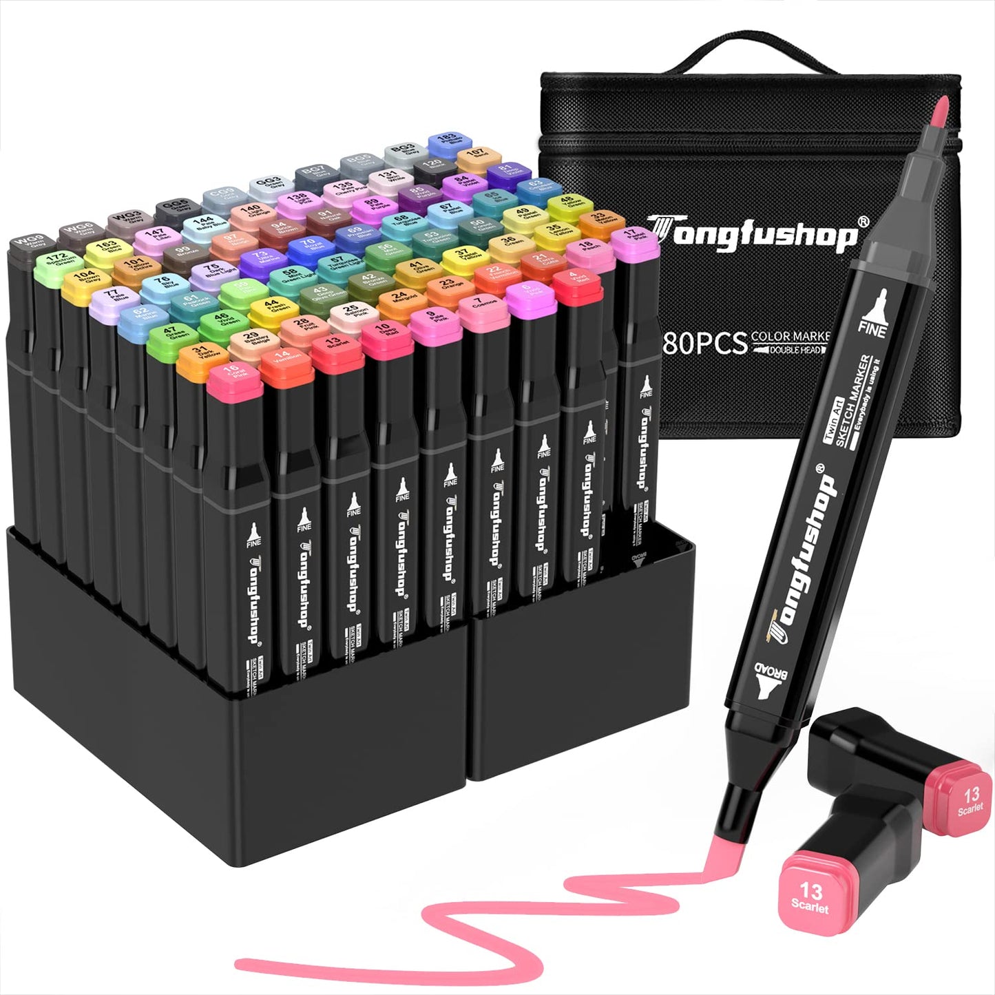 80 Farbstifte Marker Set, 80