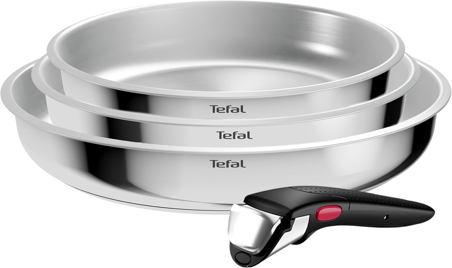 Ingenio Comfort Max Pfannen-Set, 4-tlg. Pfannen-Set unversiegelt