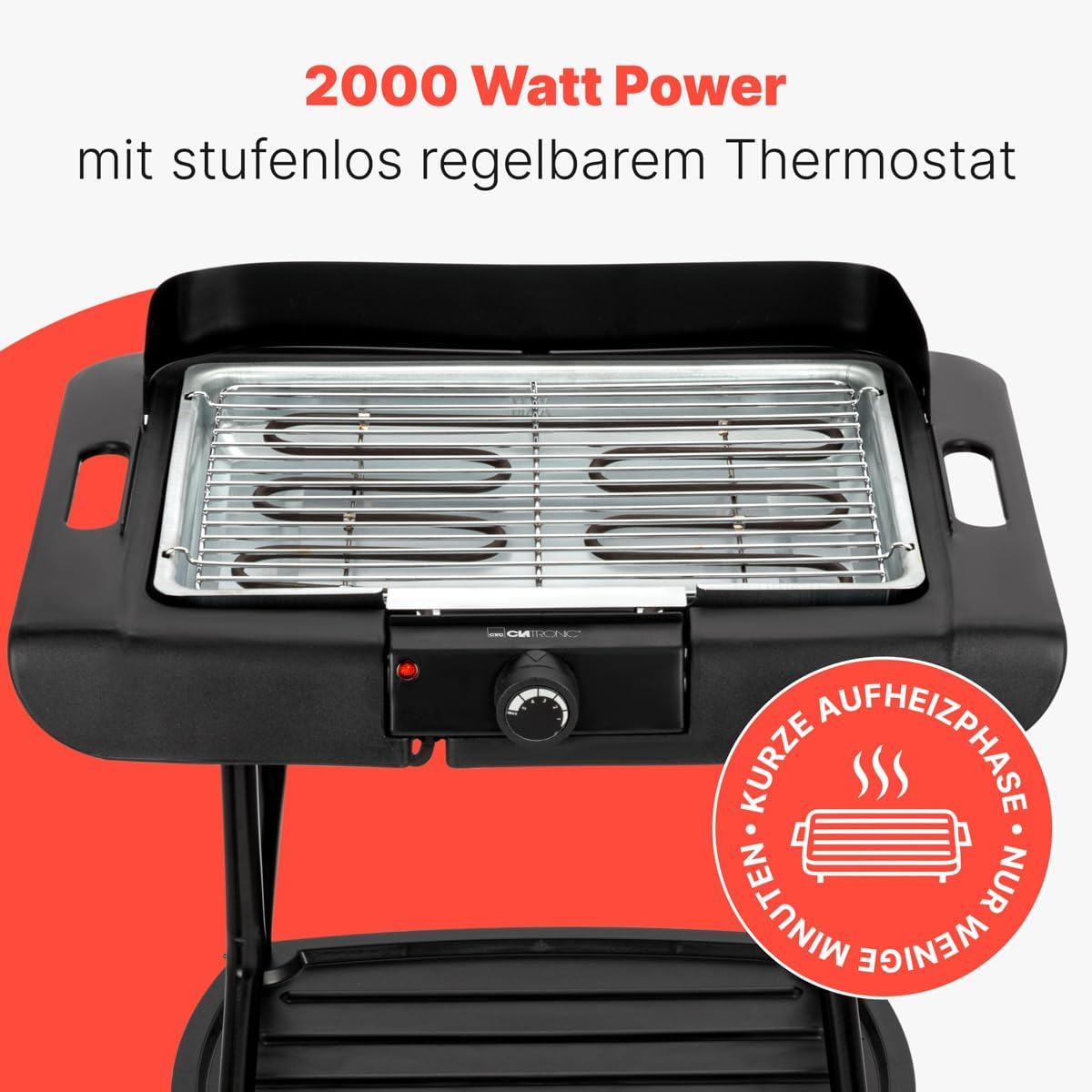 Stand- und Tischgrill, Modell 2026