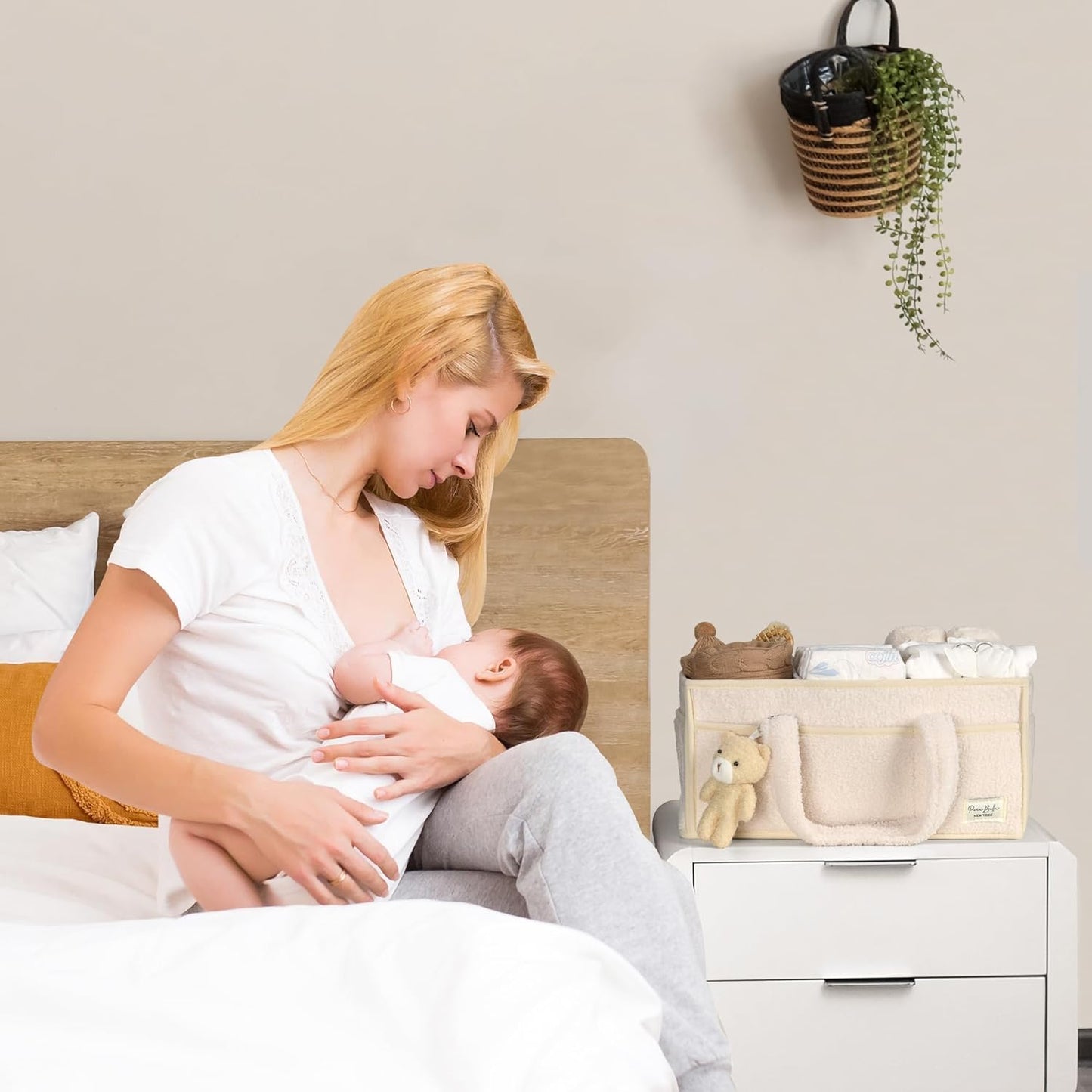Baby-Windel-Caddy für Wickeltisch