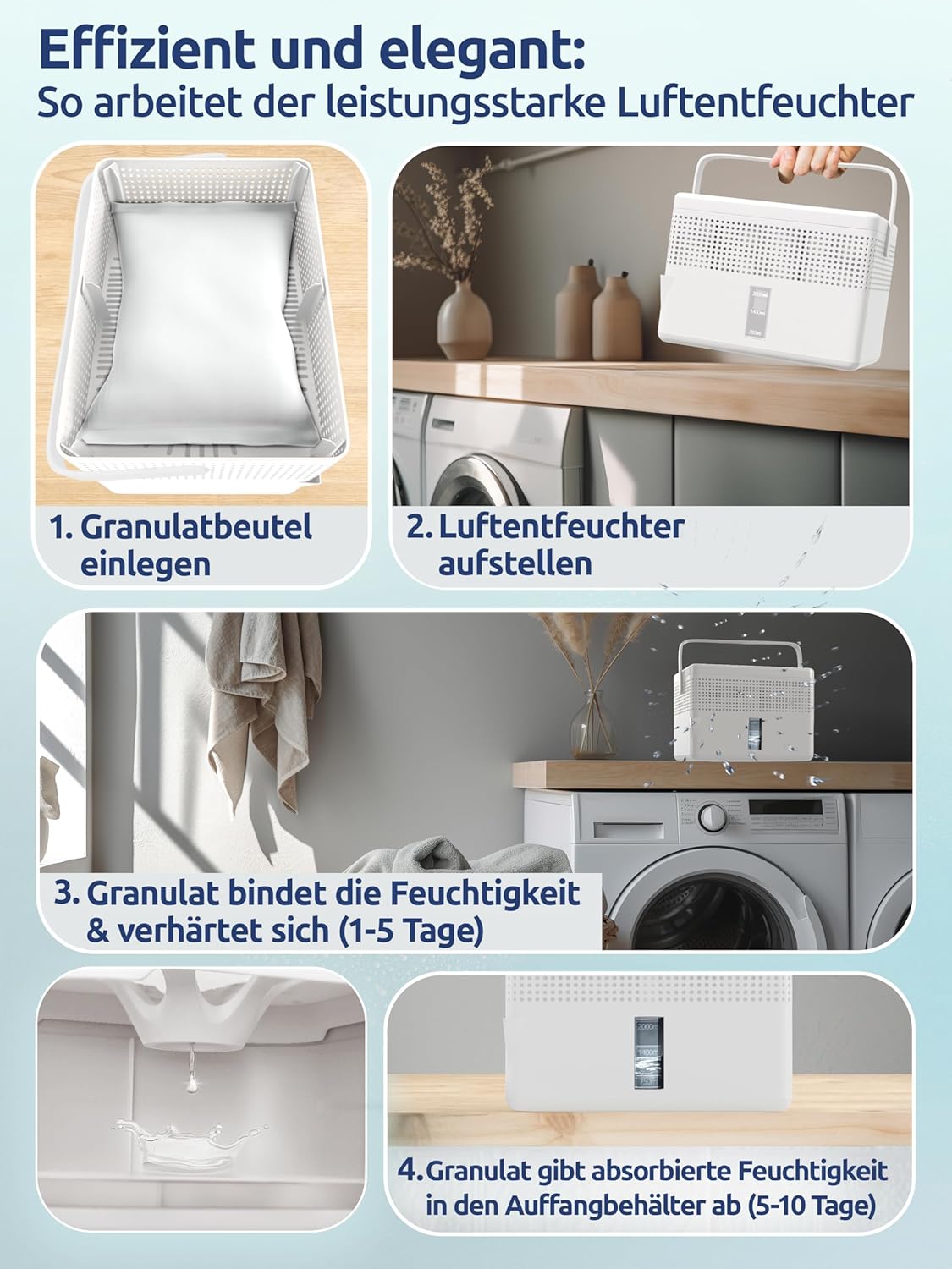 Luftentfeuchter Set AirOne Max, 2 X Airone Max