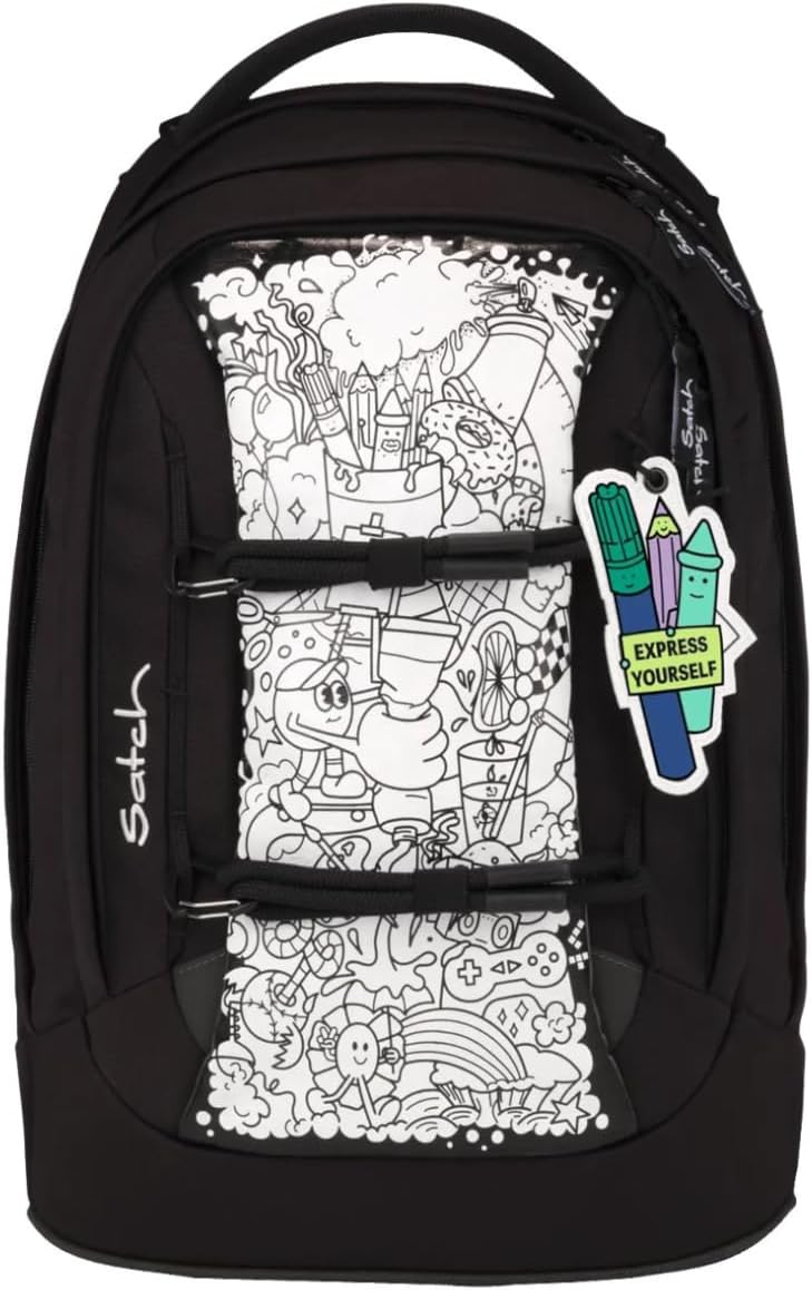 Schulrucksack-Set Artist Edition