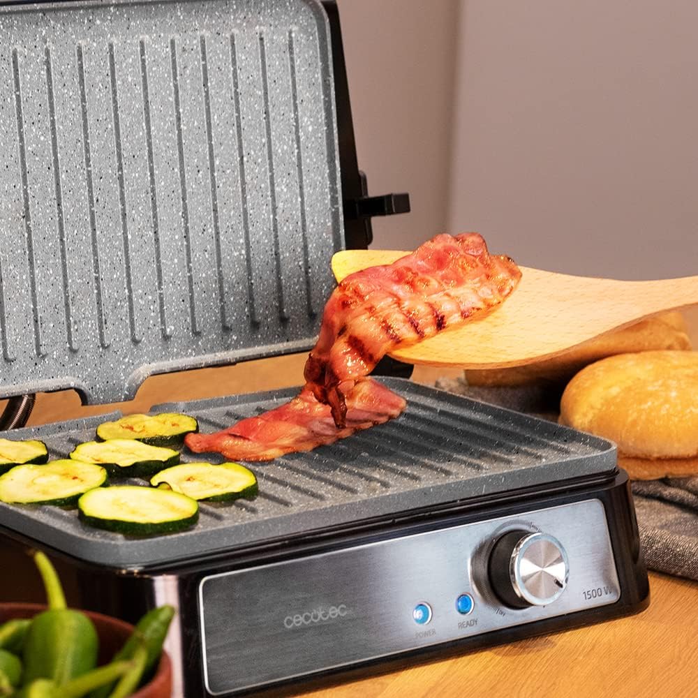 Rock'nGrill 1500, 1500 W / Abnehmbare Steinplatten