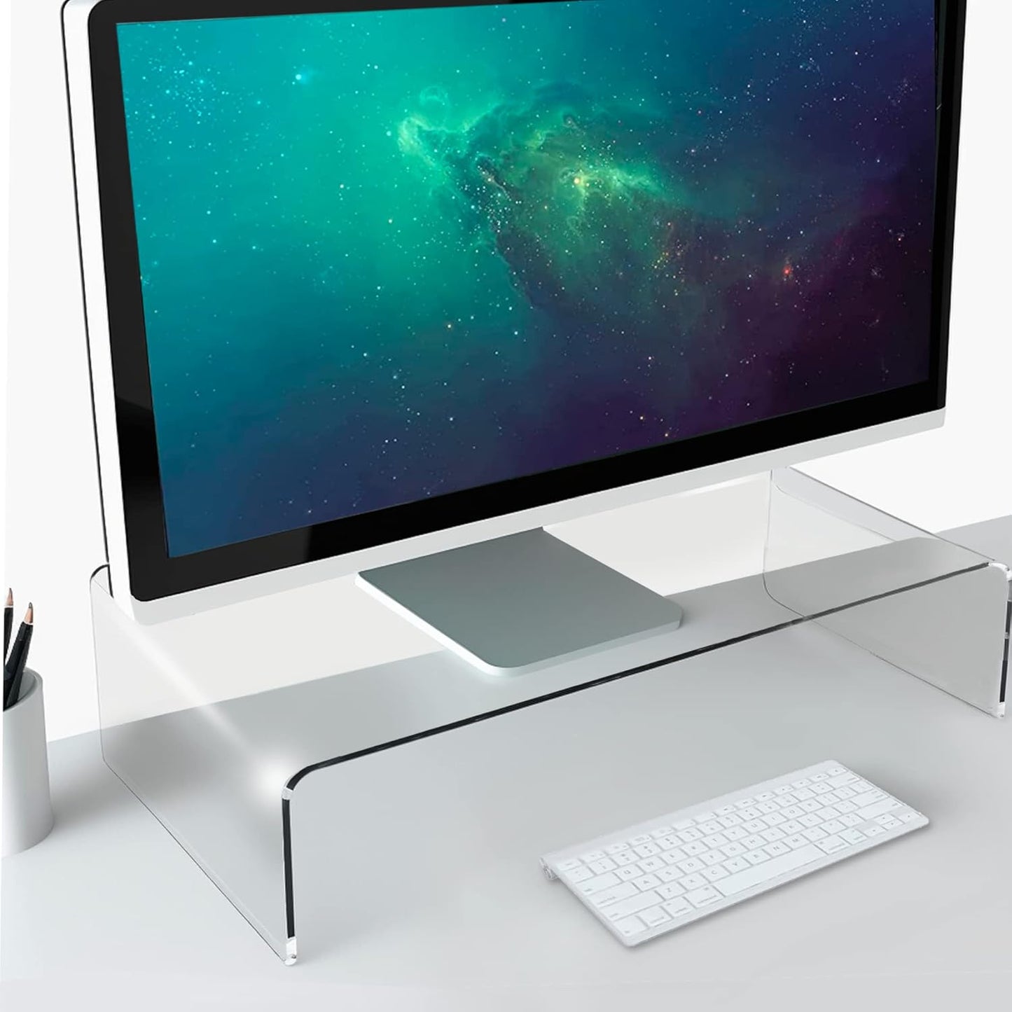 Acrylglas Monitorständer, Transparent