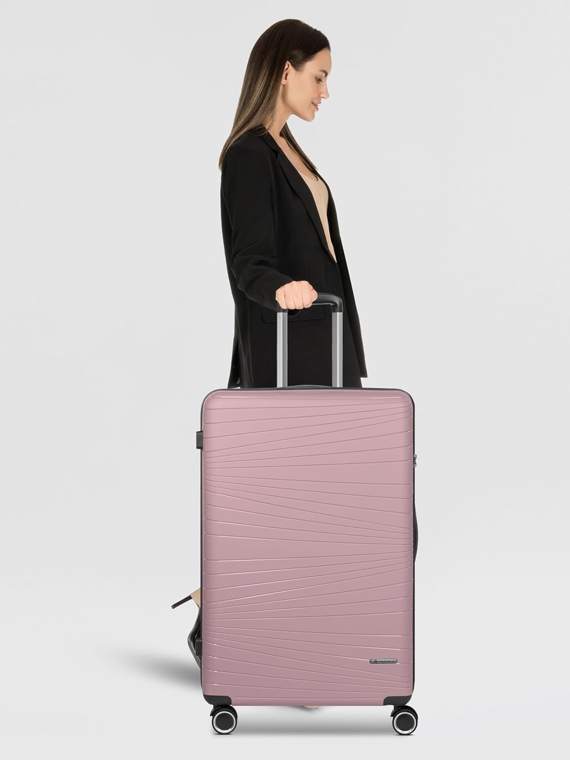 Hartschalen-Trolley, 92L, Old Rose Koffer L (75 cm)
