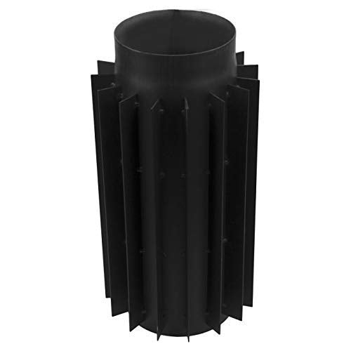 Abgaswärmetauscher für Kaminöfen 130 mm, 130mm Abgaswärmetauscher