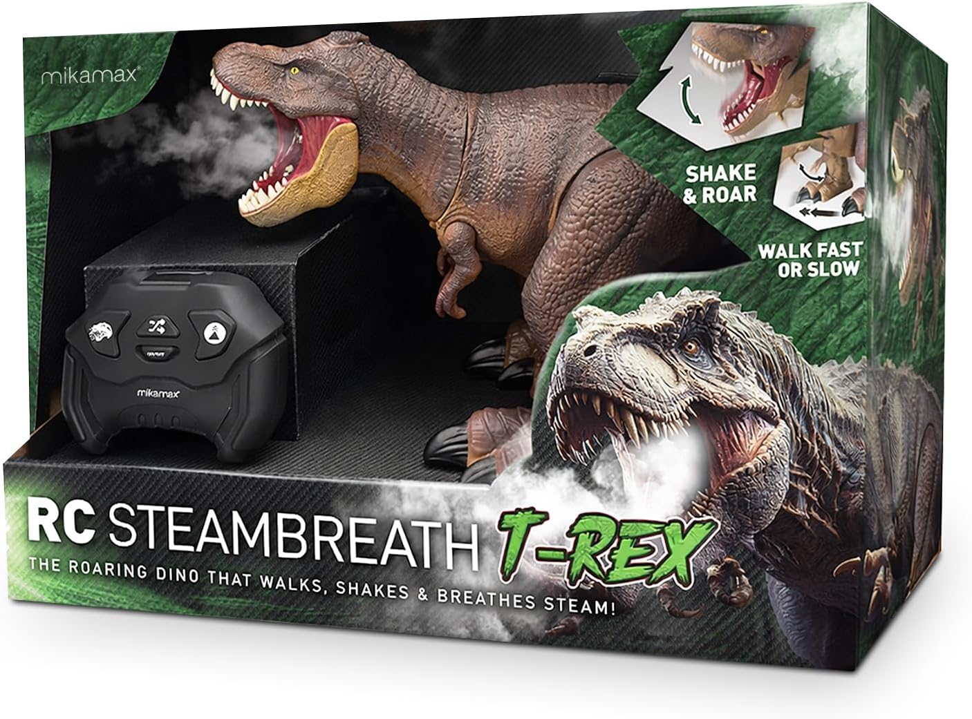 RC-Dinosaurier mit Rauch- und Soundeffekten
