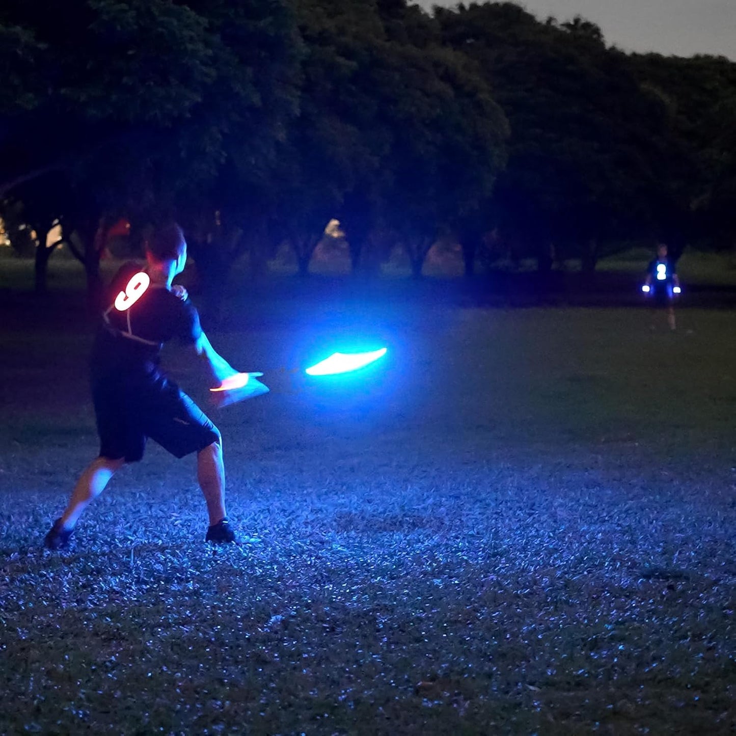 Flying Disc mit LED-Beleuchtung, Red Disc (36 Leds)