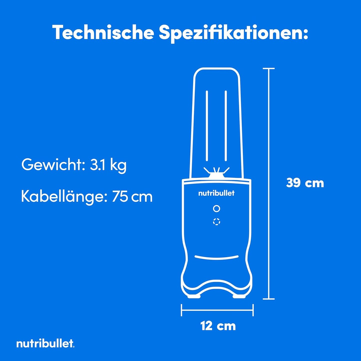 Ultra 1000 Standmixer, EU Version
