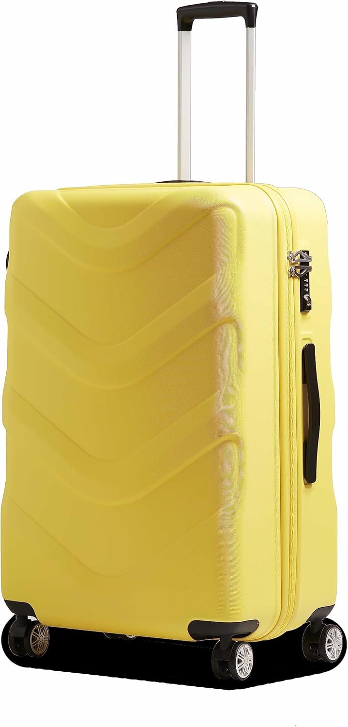 Arrow 2 Hartschalenkoffer mit TSA-Schloss, L Yellow