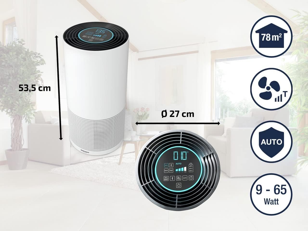 Airfresh Clean Connect 500 Luftreiniger